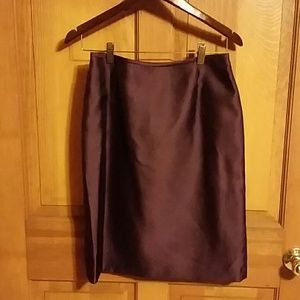 Tahari Purple Skirt